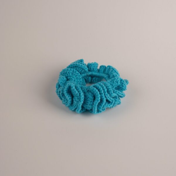 SCRUNCHIE ΓΑΛΑΖΙΟ