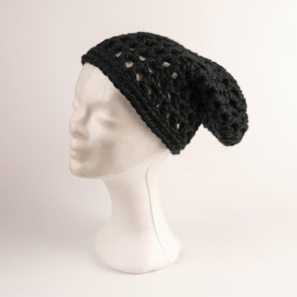 SLOUCHY HAT ΜΑΥΡΟ