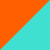 FLUO ΠΟΡΤΟΚΑΛΙ/TIRQUOIS BLUE